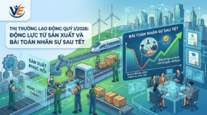 Thị trường lao động quý I/2026: Động lực từ sản xuất và bài toán nhân sự sau Tết