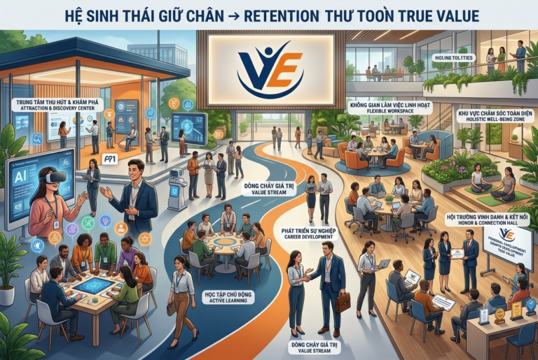 CHIẾN LƯỢC QUẢN TRỊ & TUYỂN DỤNG TRONG KỶ NGUYÊN MỚI: TỪ “THU HÚT” ĐẾN “GIỮ CHÂN” BẰNG GIÁ TRỊ THỰC