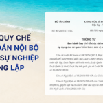 [TIN PHÁP LUẬT] Bộ Tài chính ban hành Thông tư 98/2026/TT-BTC về Quy chế mẫu kiểm toán nội bộ trong khối công